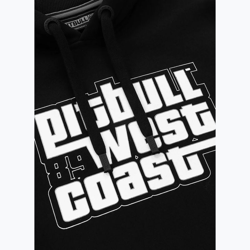Men's Pitbull West Coast Hooded Most Wanted sweatshirt black 3
