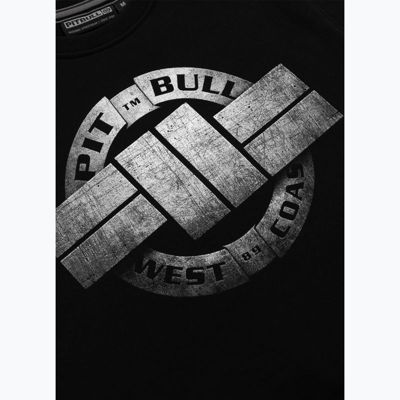 Men's Pitbull West Coast Crewneck Steel Logo X sweatshirt black 3