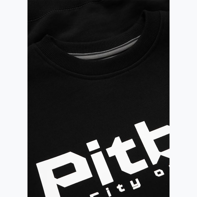 Men's Pitbull West Coast Crewneck City Of Dogs sweatshirt black 3