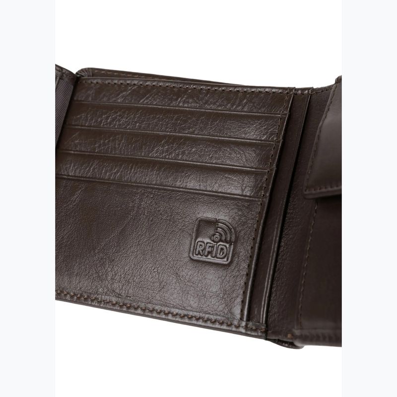 Men's wallet Pitbull Embossed Leather brown 6