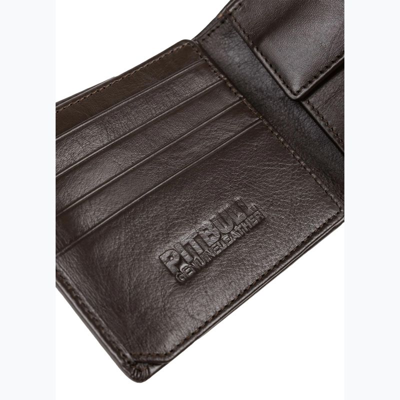 Men's wallet Pitbull Embossed Leather brown 7