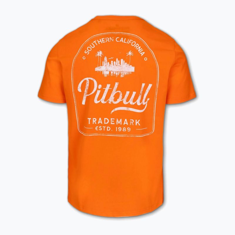Men's T-shirt Pitbull So Cal orange 2