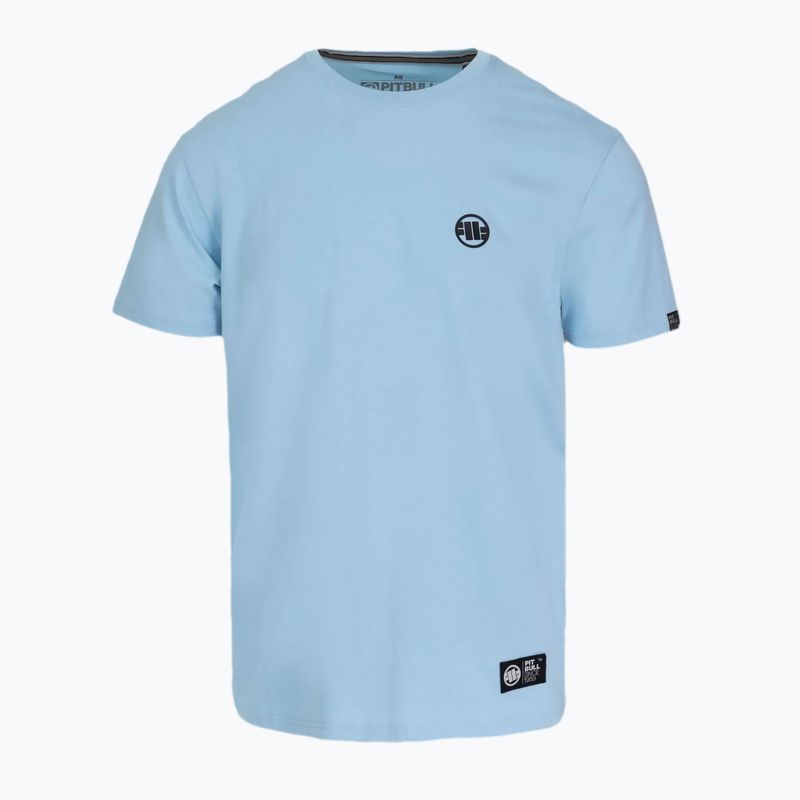 Men's T-shirt Pitbull Small Logo light blue 4