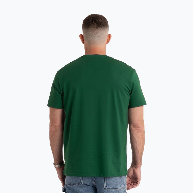 Men's T-shirt Pitbull Small Logo leaf green 3