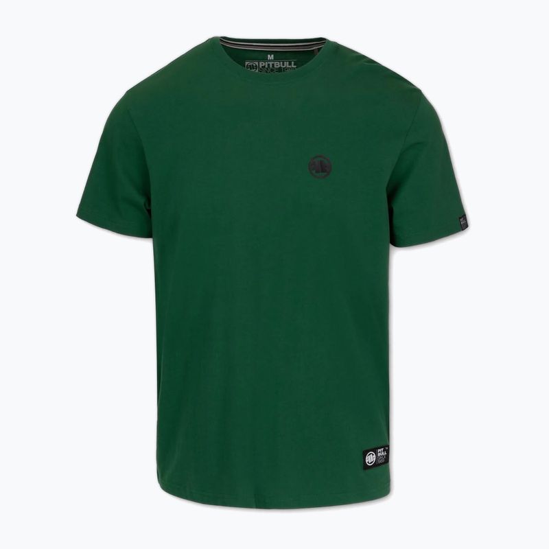 Men's T-shirt Pitbull Small Logo leaf green 4
