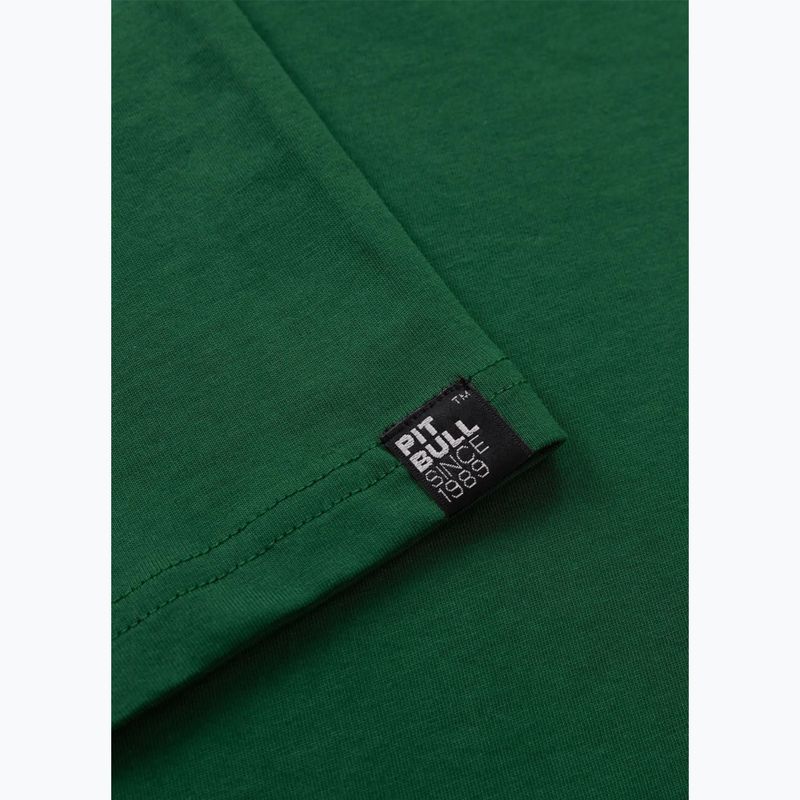 Men's T-shirt Pitbull Small Logo leaf green 8
