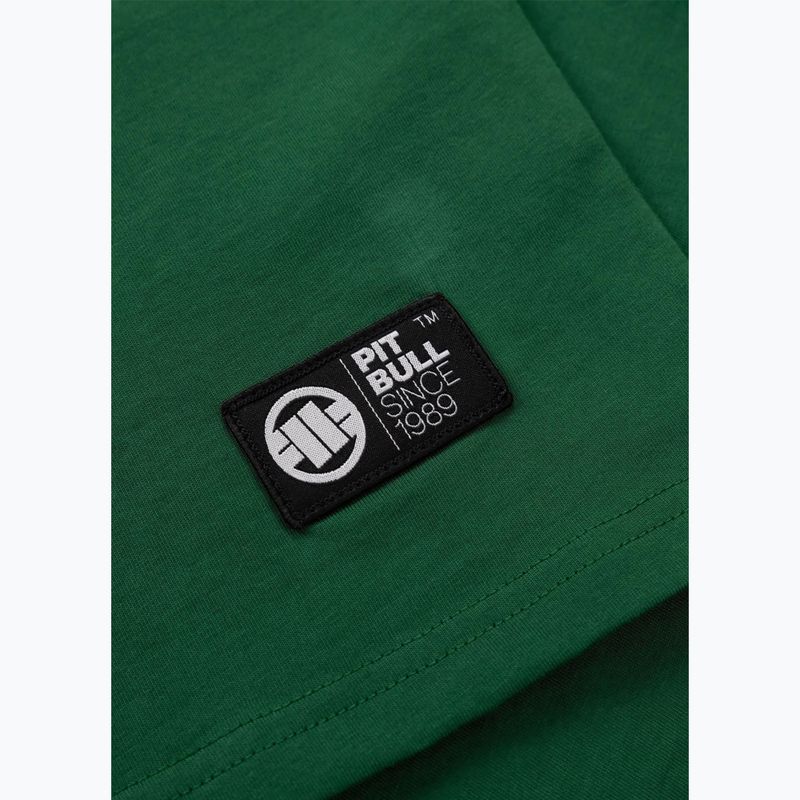 Men's T-shirt Pitbull Small Logo leaf green 9