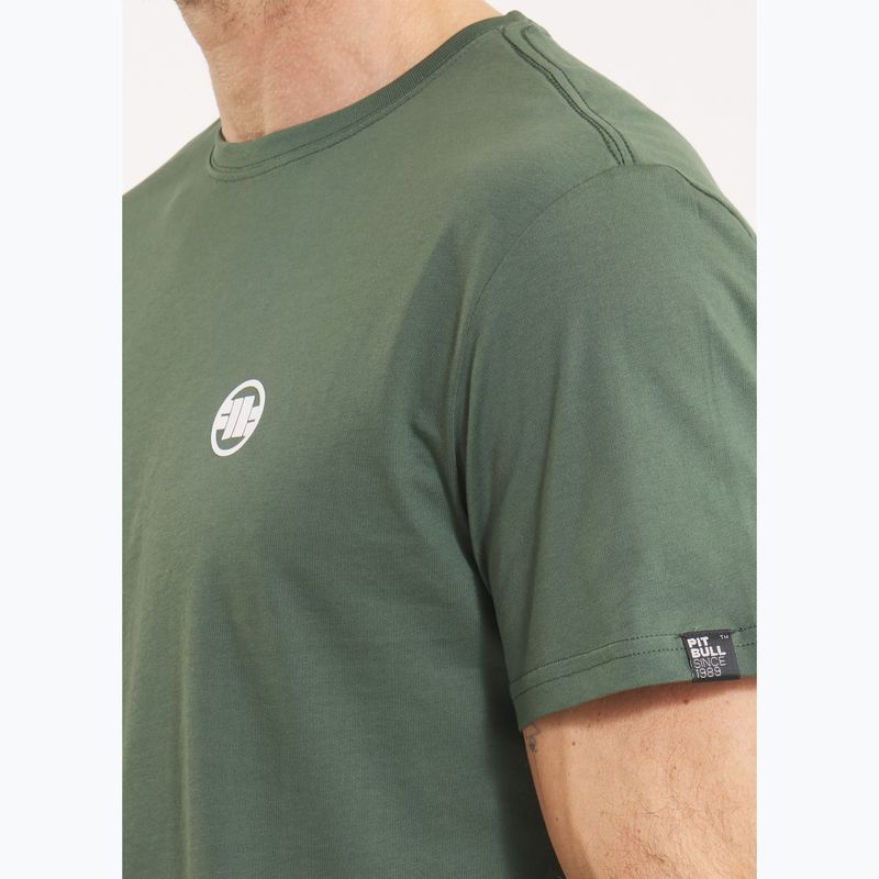 Men's T-shirt Pitbull Small Logo grassy green 3