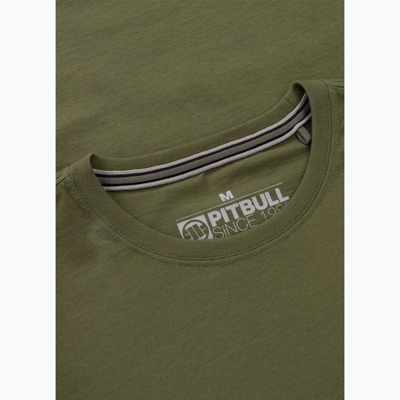 Men's T-shirt Pitbull Small Logo olive 6