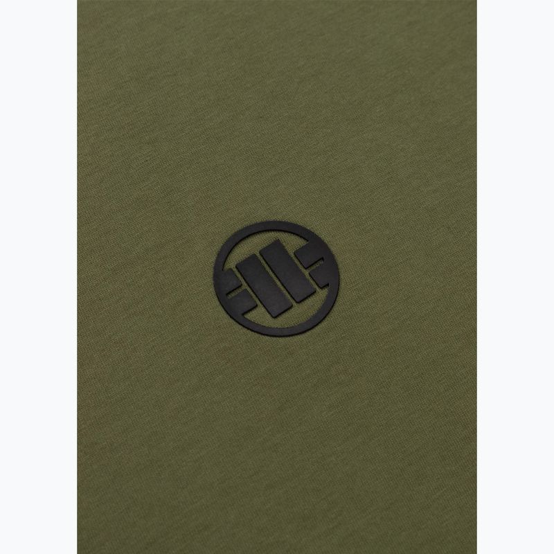Men's T-shirt Pitbull Small Logo olive 7