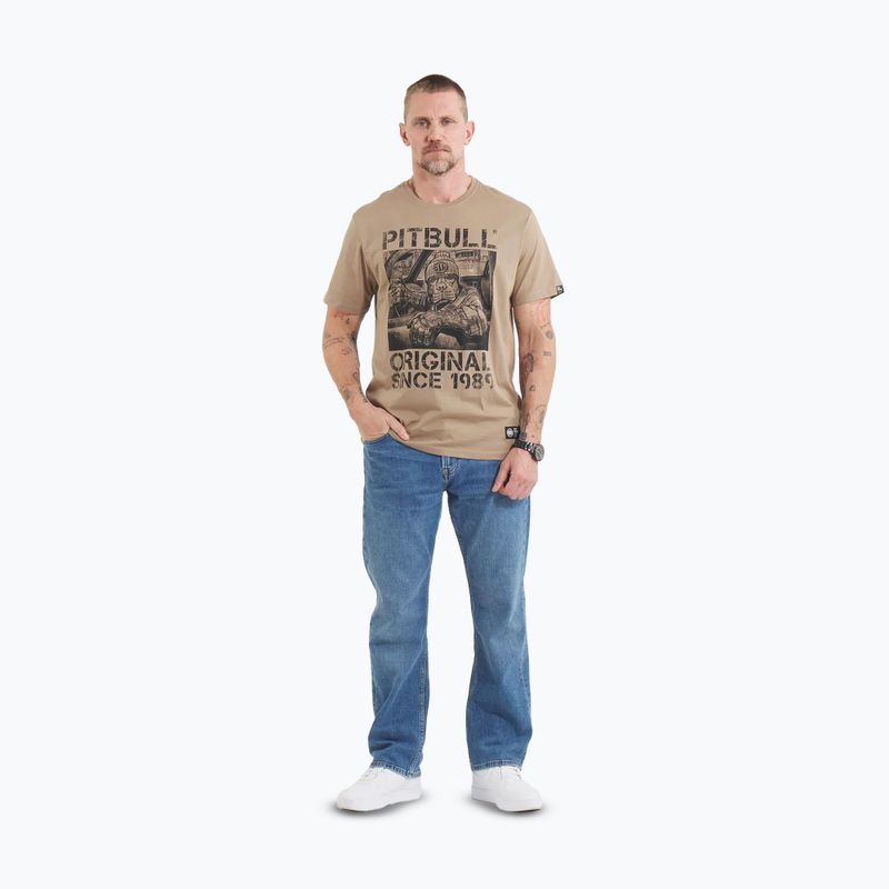 Pitbull Drive dark sand men's t-shirt 2