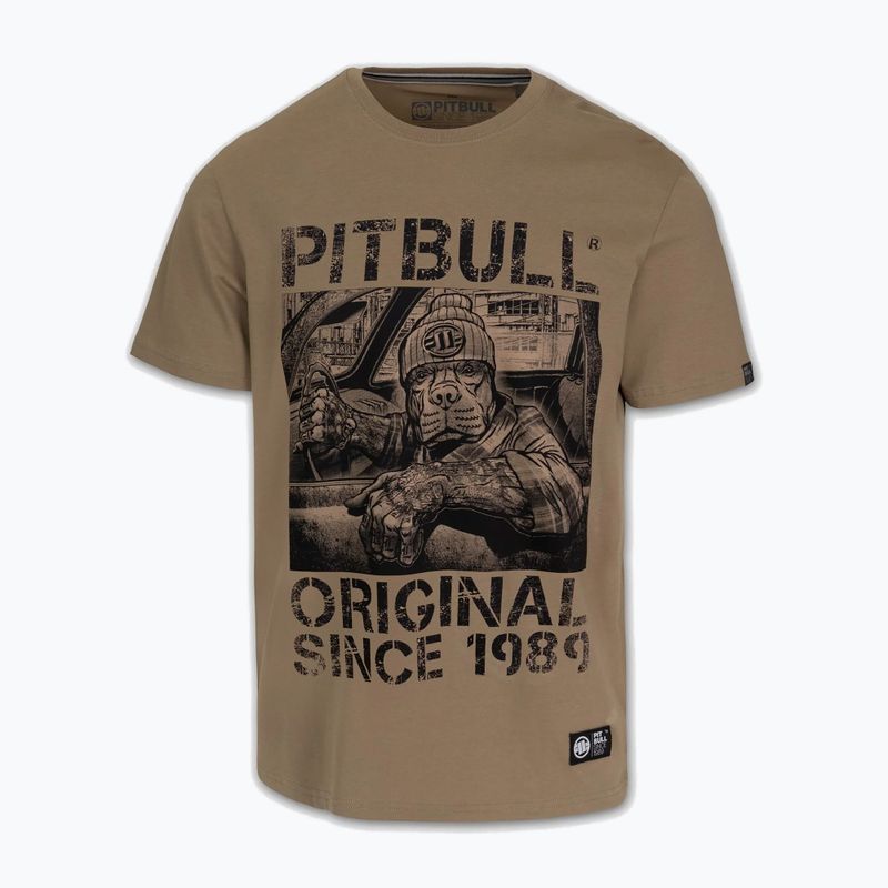 Pitbull Drive dark sand men's t-shirt 5