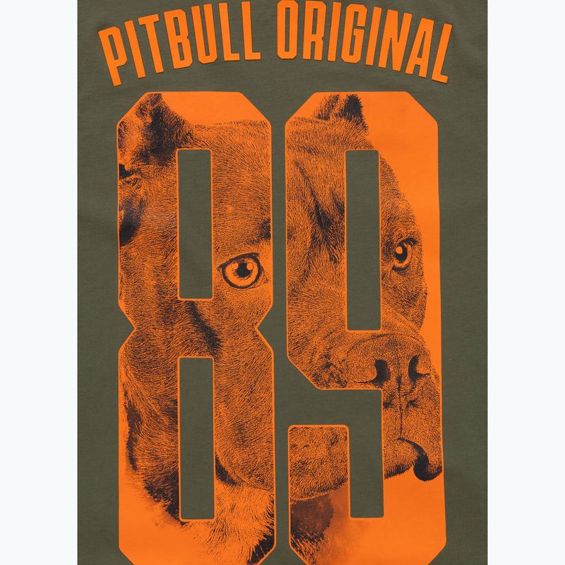 Pitbull Eighty Nine Dog men's t-shirt dark olive 9