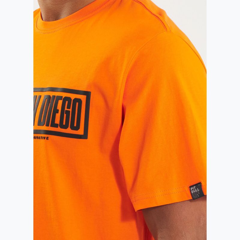 Pitbull Eighty Nine Dog men's t-shirt orange 7
