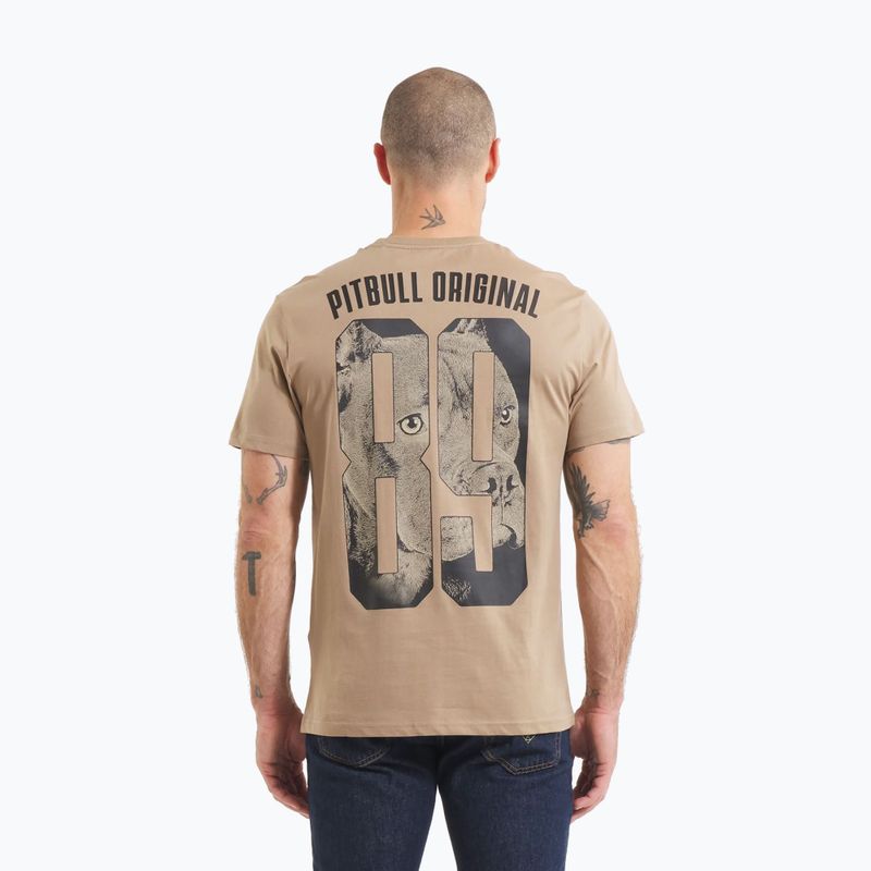 Pitbull Eighty Nine Dog dark sand men's t-shirt 3