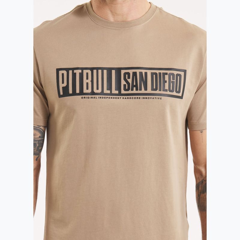 Pitbull Eighty Nine Dog dark sand men's t-shirt 4
