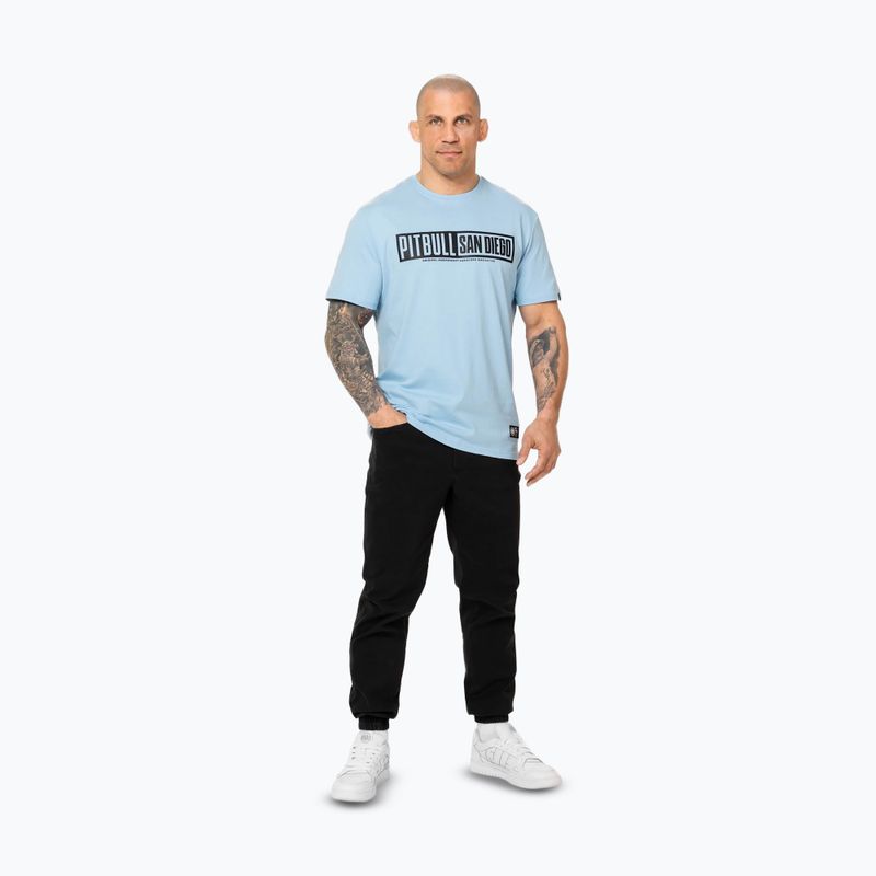 Pitbull Eighty Nine Dog men's t-shirt light blue 2