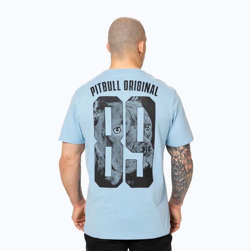 Pitbull Eighty Nine Dog men's t-shirt light blue 3