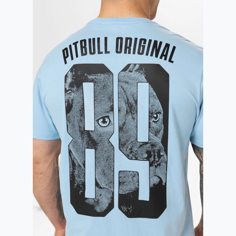 Pitbull Eighty Nine Dog men's t-shirt light blue 4