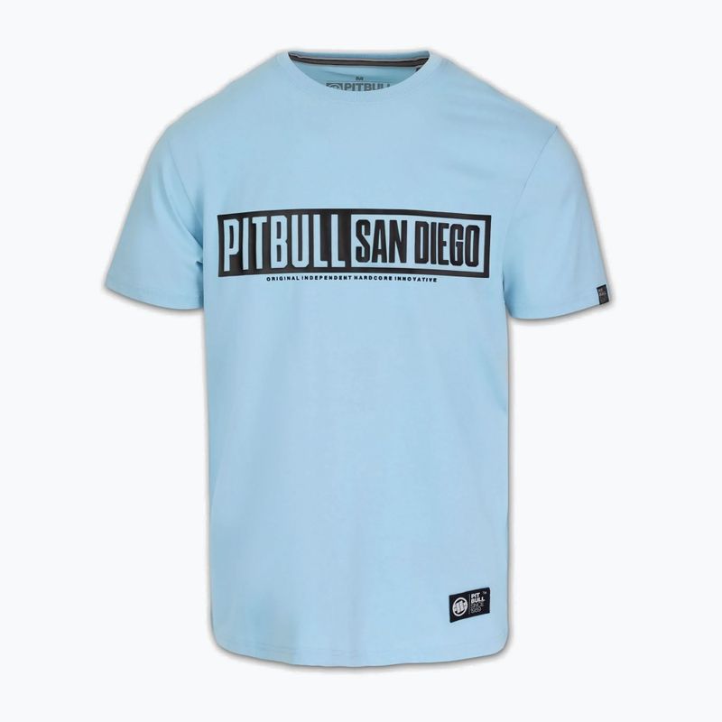 Pitbull Eighty Nine Dog men's t-shirt light blue