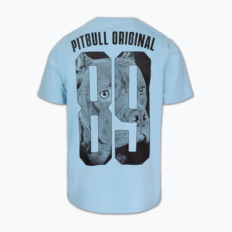 Pitbull Eighty Nine Dog men's t-shirt light blue 2
