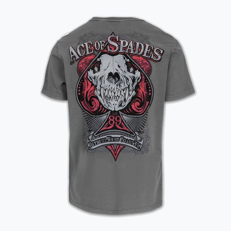 Pitbull Ace Of Spades men's t-shirt grey 5