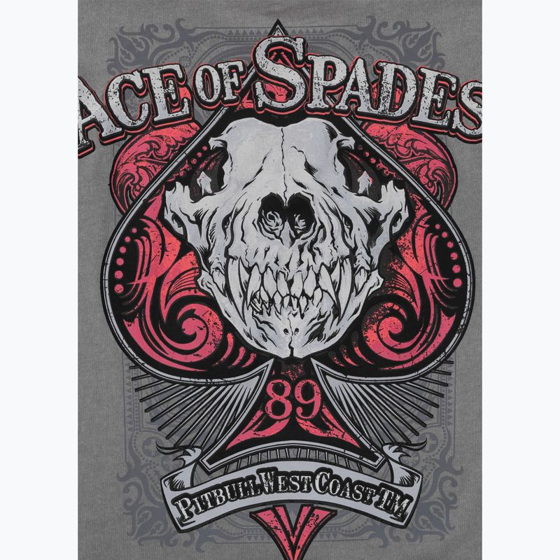 Pitbull Ace Of Spades men's t-shirt grey 8