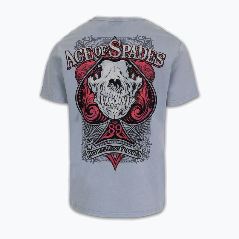 Pitbull Ace Of Spades men's t-shirt blue 5