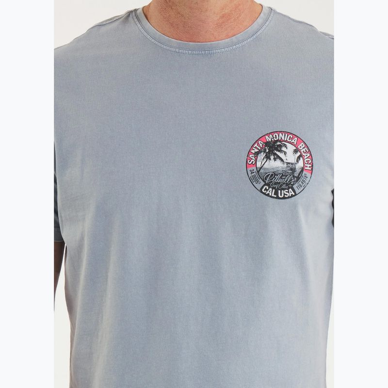 Pitbull Oceanside blue men's t-shirt 3