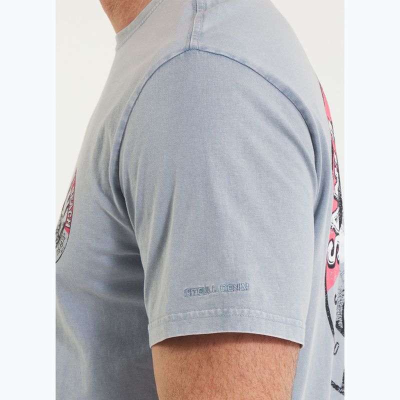Pitbull Oceanside blue men's t-shirt 6