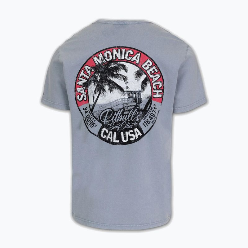 Pitbull Oceanside blue men's t-shirt 8