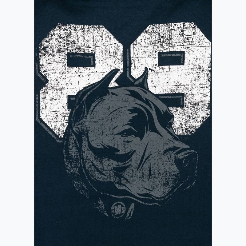 Pitbull Dog 89 dark navy men's tank top 8