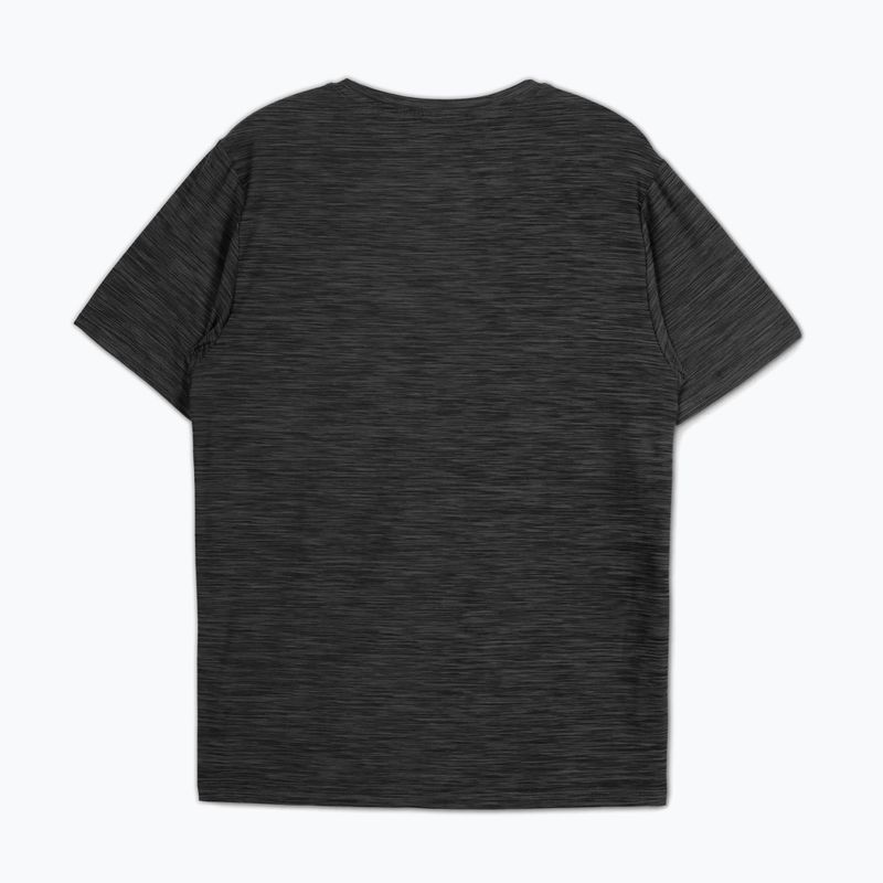 Men's Pitbull Small Logo Casual Sport black melange t-shirt 5