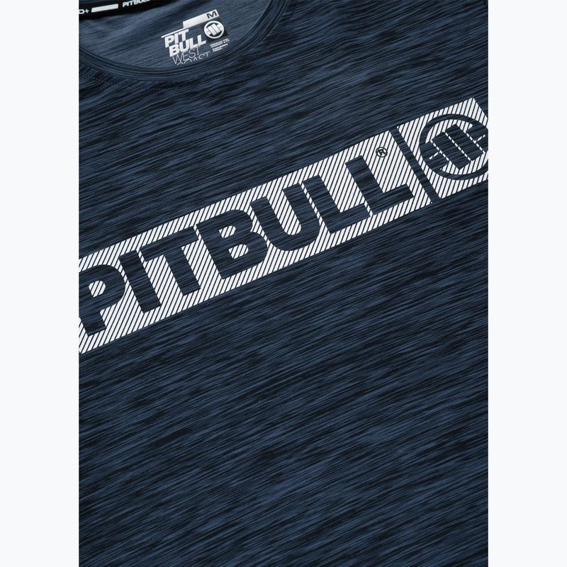 Men's Pitbull Hilltop Casual Sport T-shirt navy melange 7