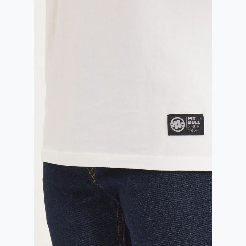 Men's Pitbull Small Logo off white t-shirt 5