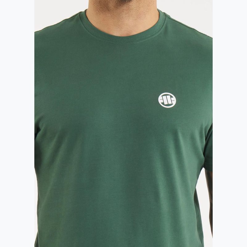 Men's T-shirt Pitbull Small Logo green 4