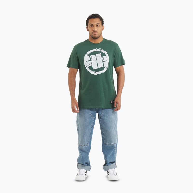 Men's T-shirt Pitbull Scratch green 2