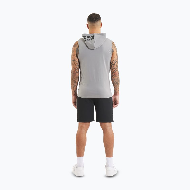Pitbull Mercado Hilltop Hooded Sleeveless grey men's tank top 3