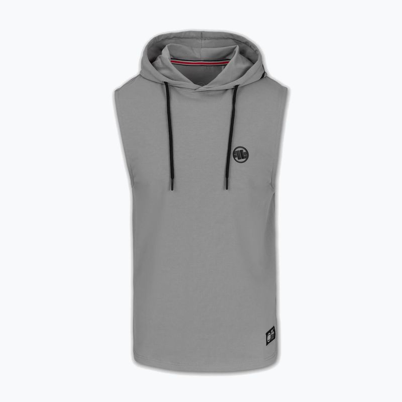 Pitbull Mercado Hilltop Hooded Sleeveless grey men's tank top 7