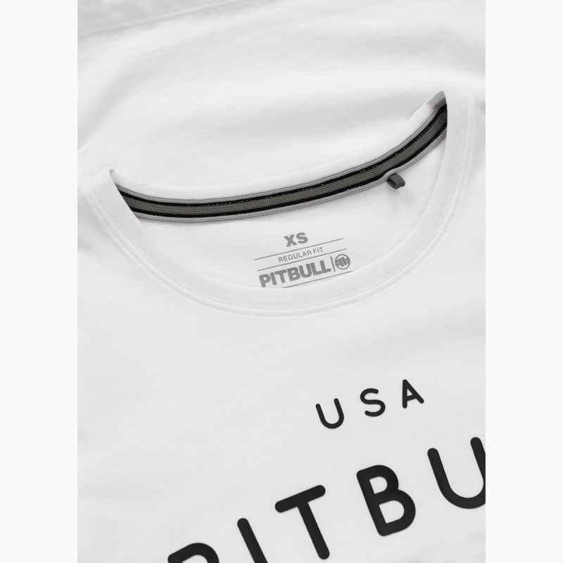 Women's T-shirt Pitbull Usa Cal white 3