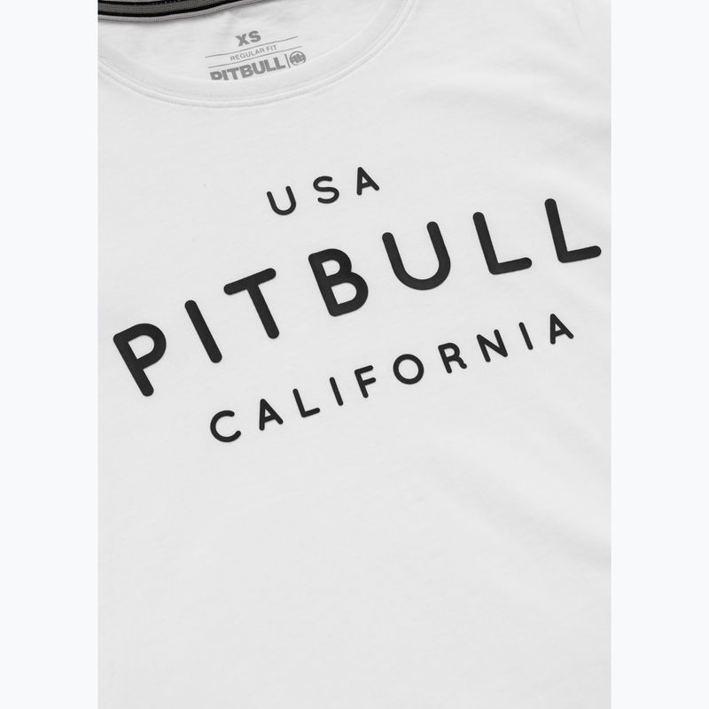 Women's T-shirt Pitbull Usa Cal white 4