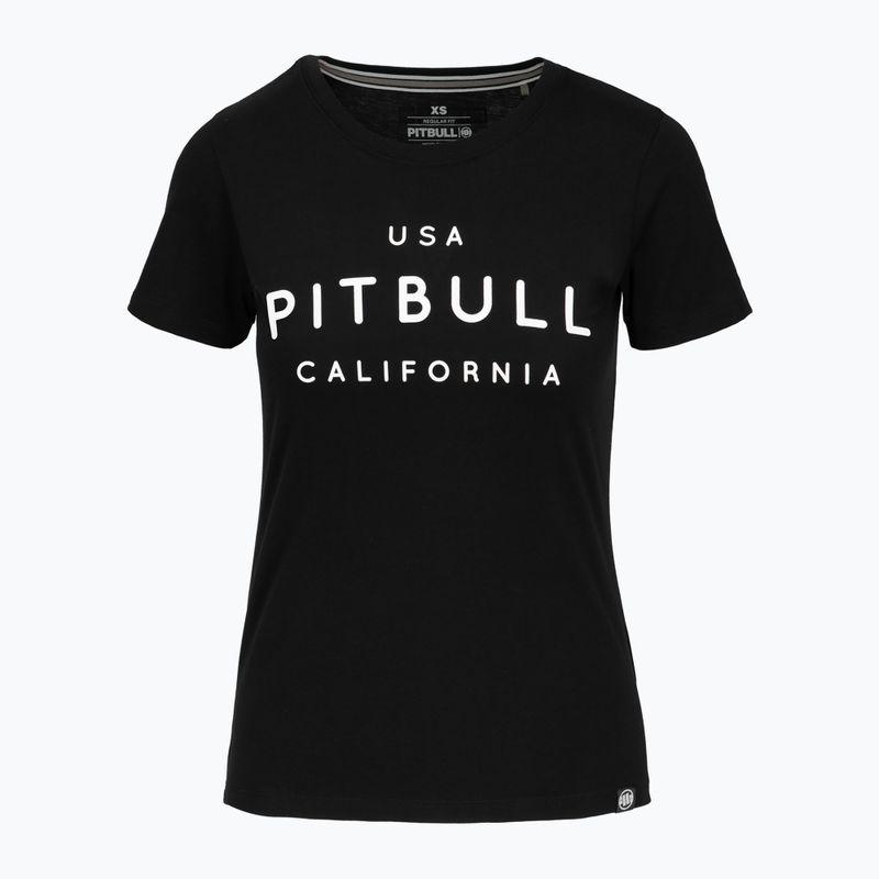 Women's T-shirt Pitbull Usa Cal black