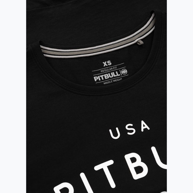 Women's T-shirt Pitbull Usa Cal black 3