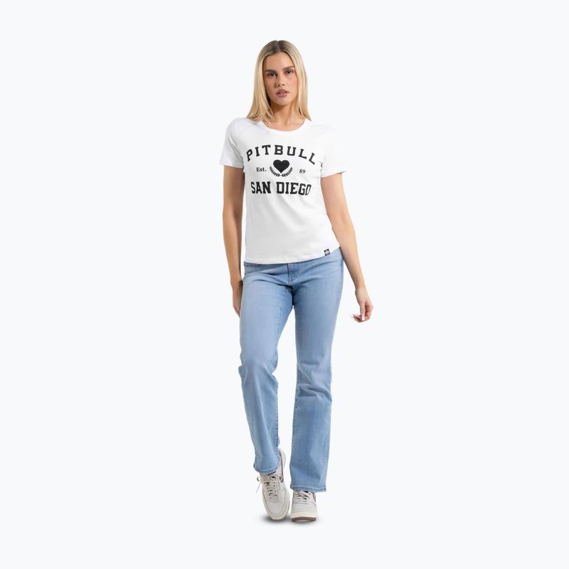 Pitbull Love PB women's t-shirt white 2