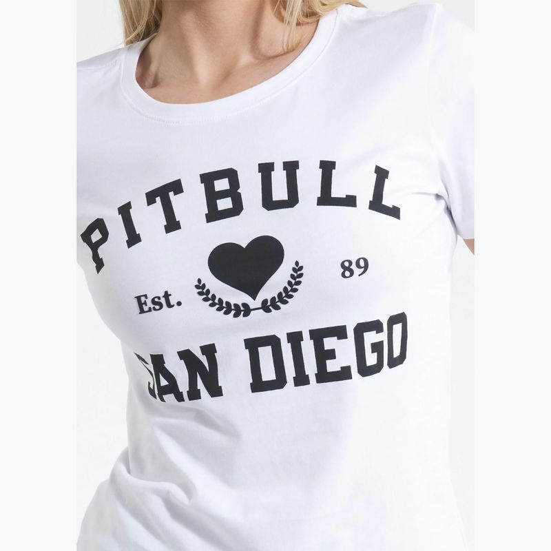 Pitbull Love PB women's t-shirt white 5