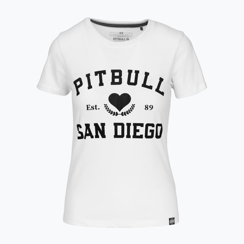 Pitbull Love PB women's t-shirt white