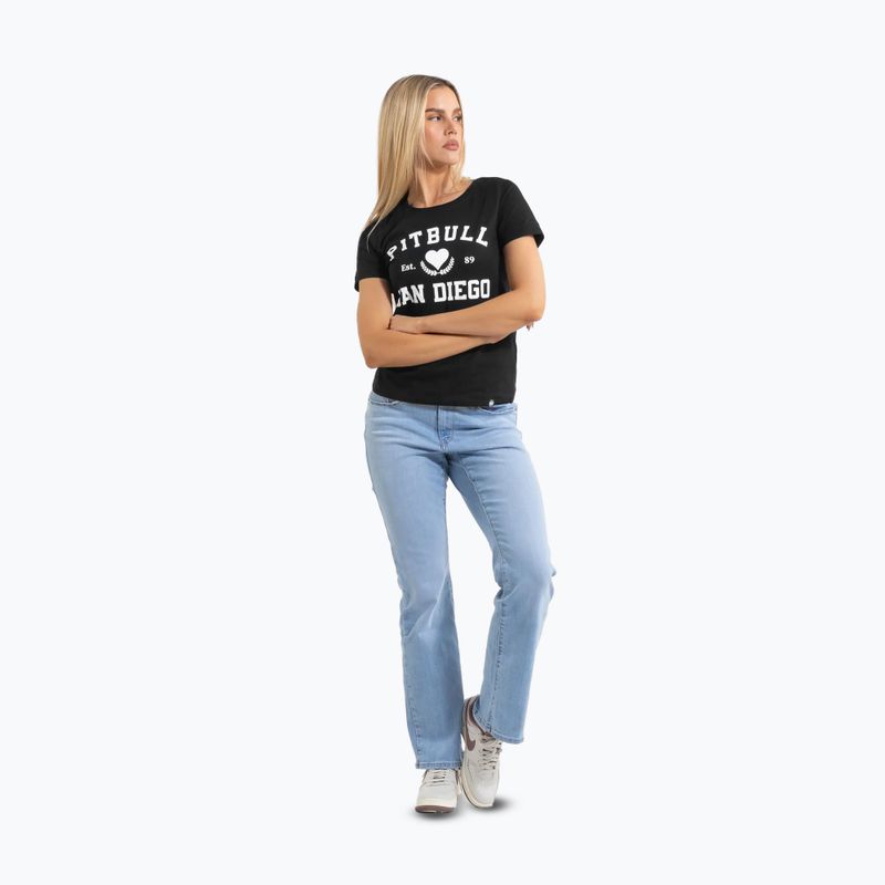 Women's T-shirt Pitbull Love PB black 2