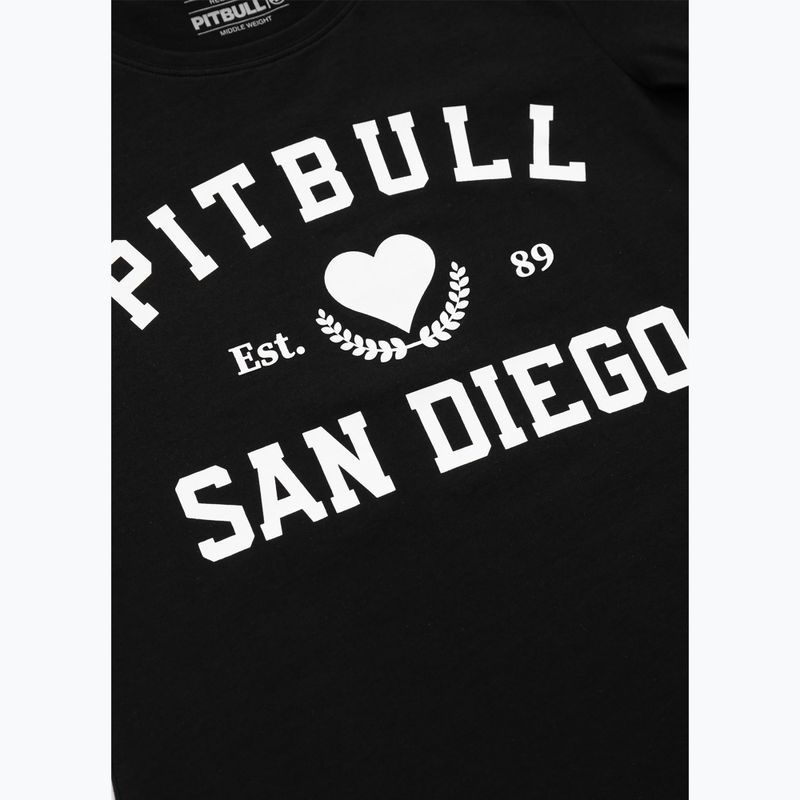 Women's T-shirt Pitbull Love PB black 7