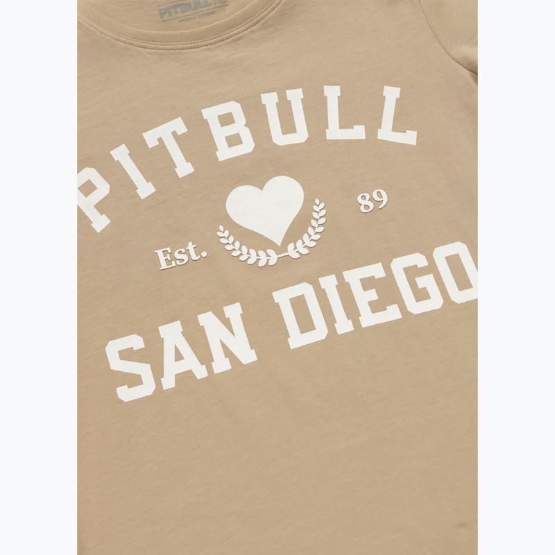 Women's T-shirt Pitbull Love PB sand 4