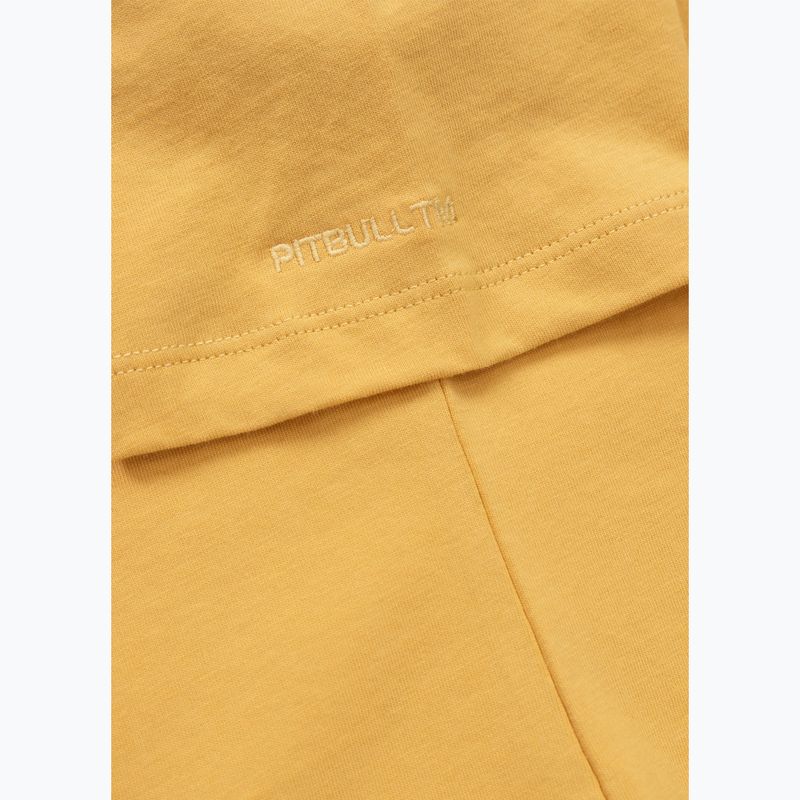 Women's T-shirt Pitbull Heartie pale yellow 5
